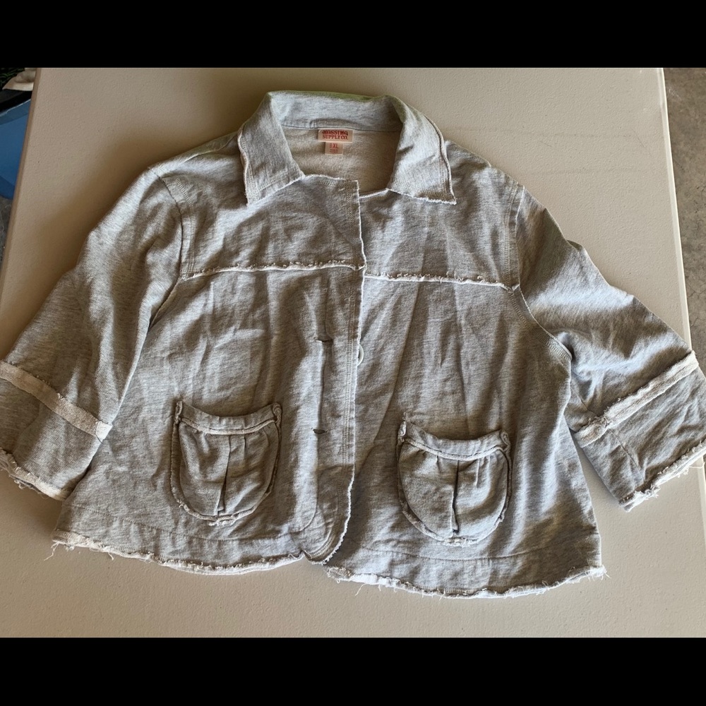 Short Coat Like Cardigan